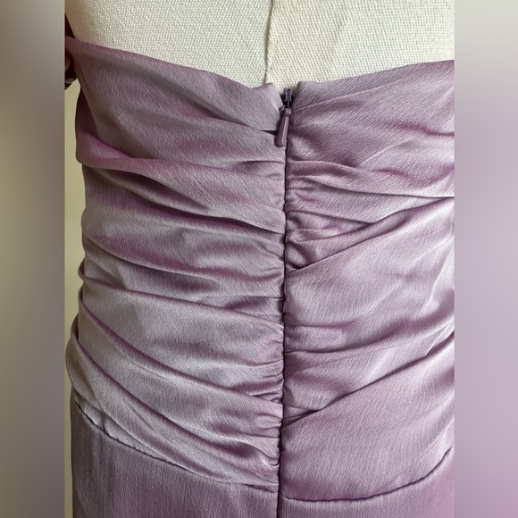 Lavender Strapless Bridesmaid Gown- Size 24- NWT - Picture 4 of 8